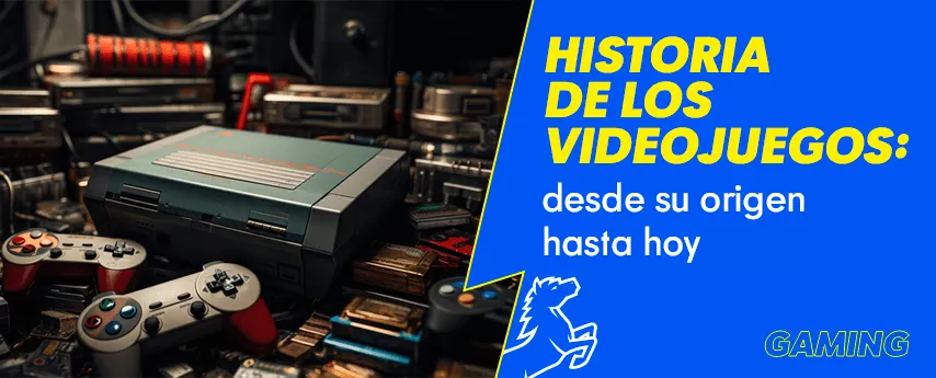 Historia de los videojuegos: desde su origen hasta hoy Historia de los videojuegos: desde su origen hasta hoy